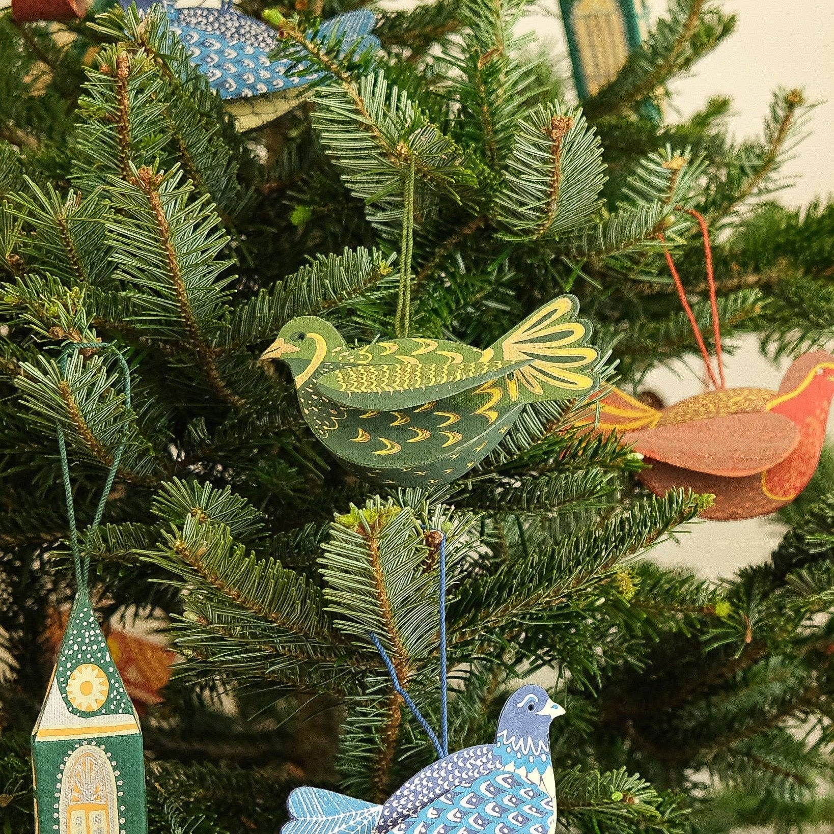 out    Natural Christmas✩⡱森の中のおうちオブジェSET cozy home for the holidays – Chicory Naturalist
